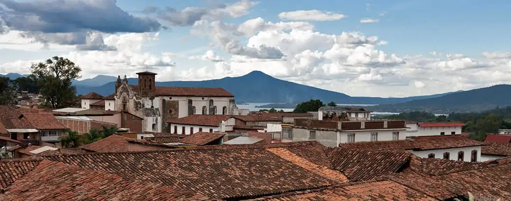 Rooftops of Patzcuaro