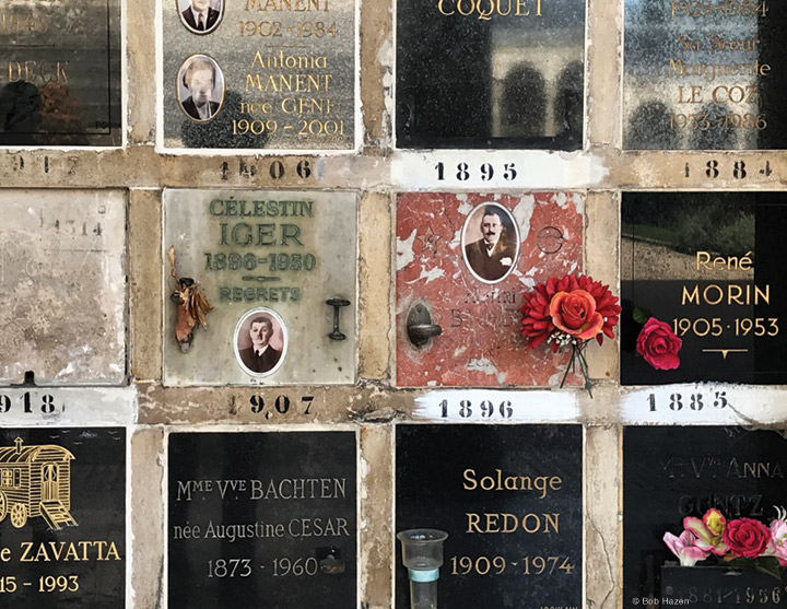 Grave niches in France