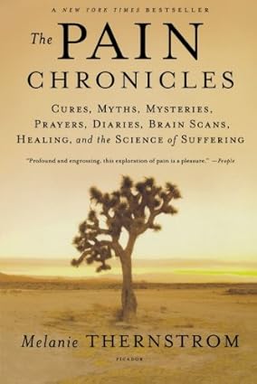 Pain Chronicles Book cover featuring a single tree with Pain Chronicles as the title